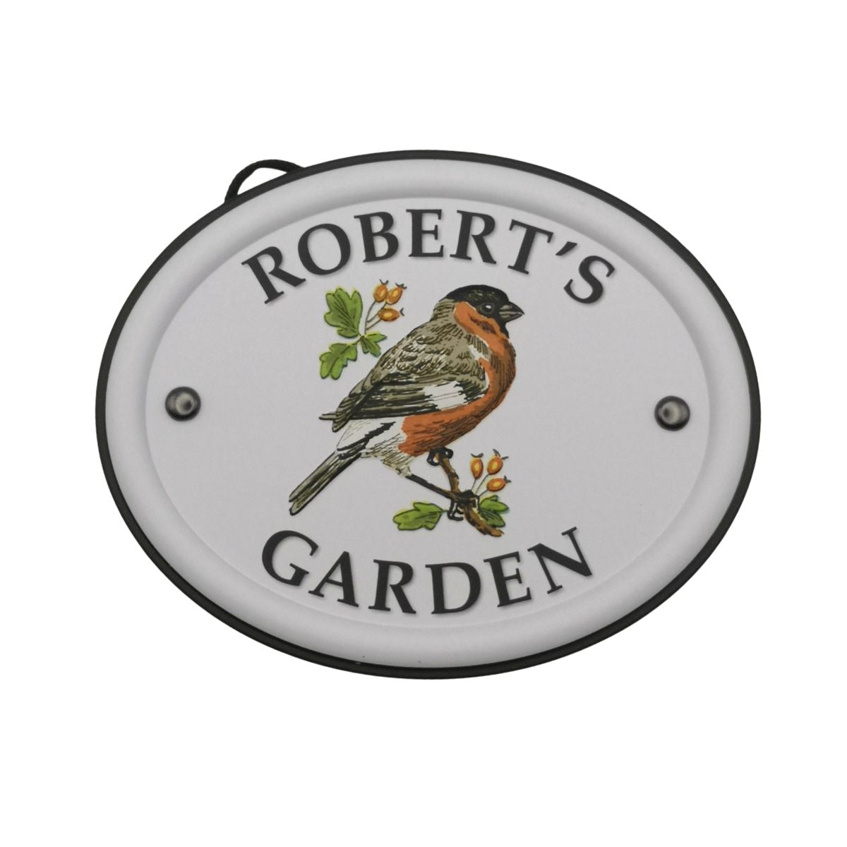 British Birds Decorative Garden Sign - Robert