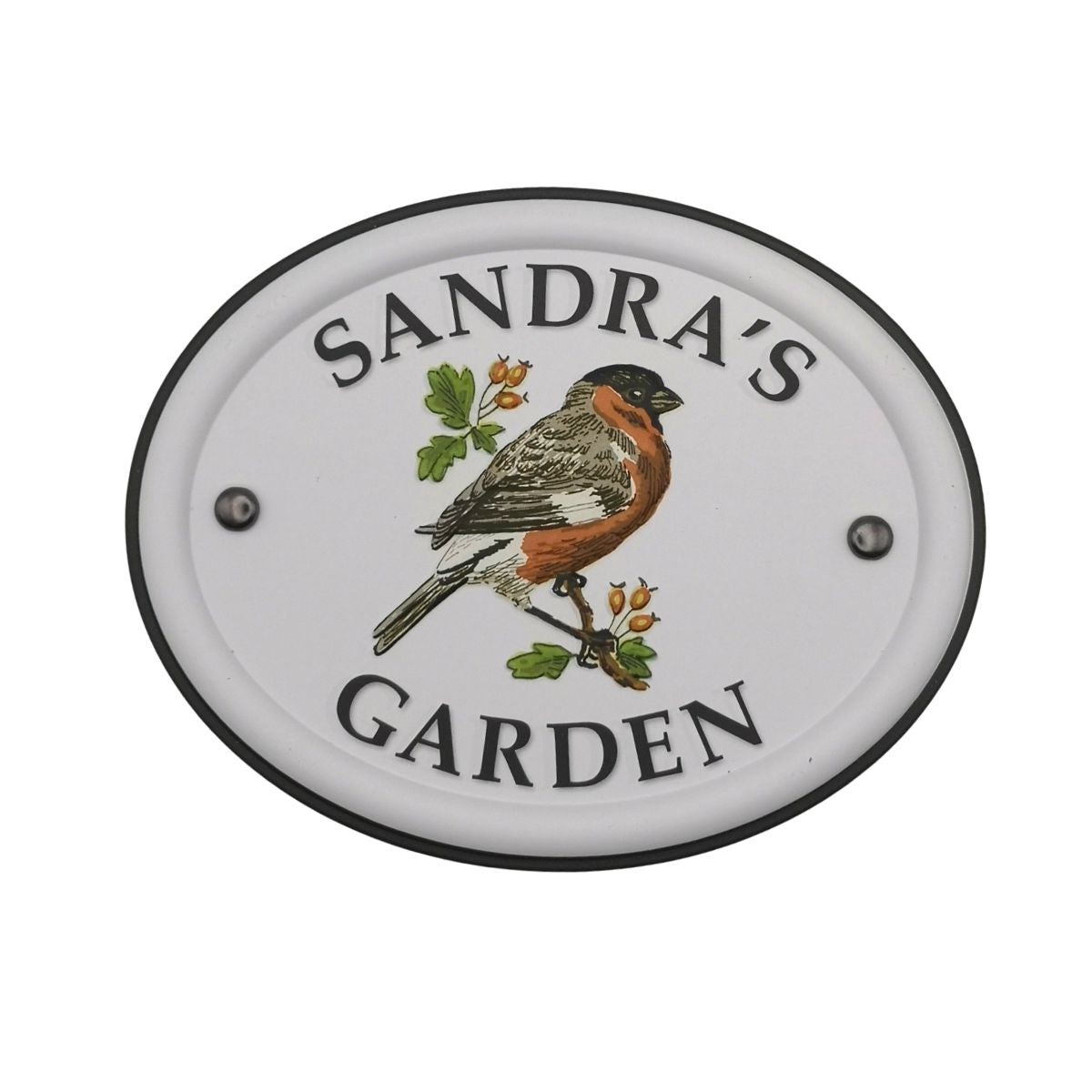 British Birds Decorative Garden Sign - Sandra
