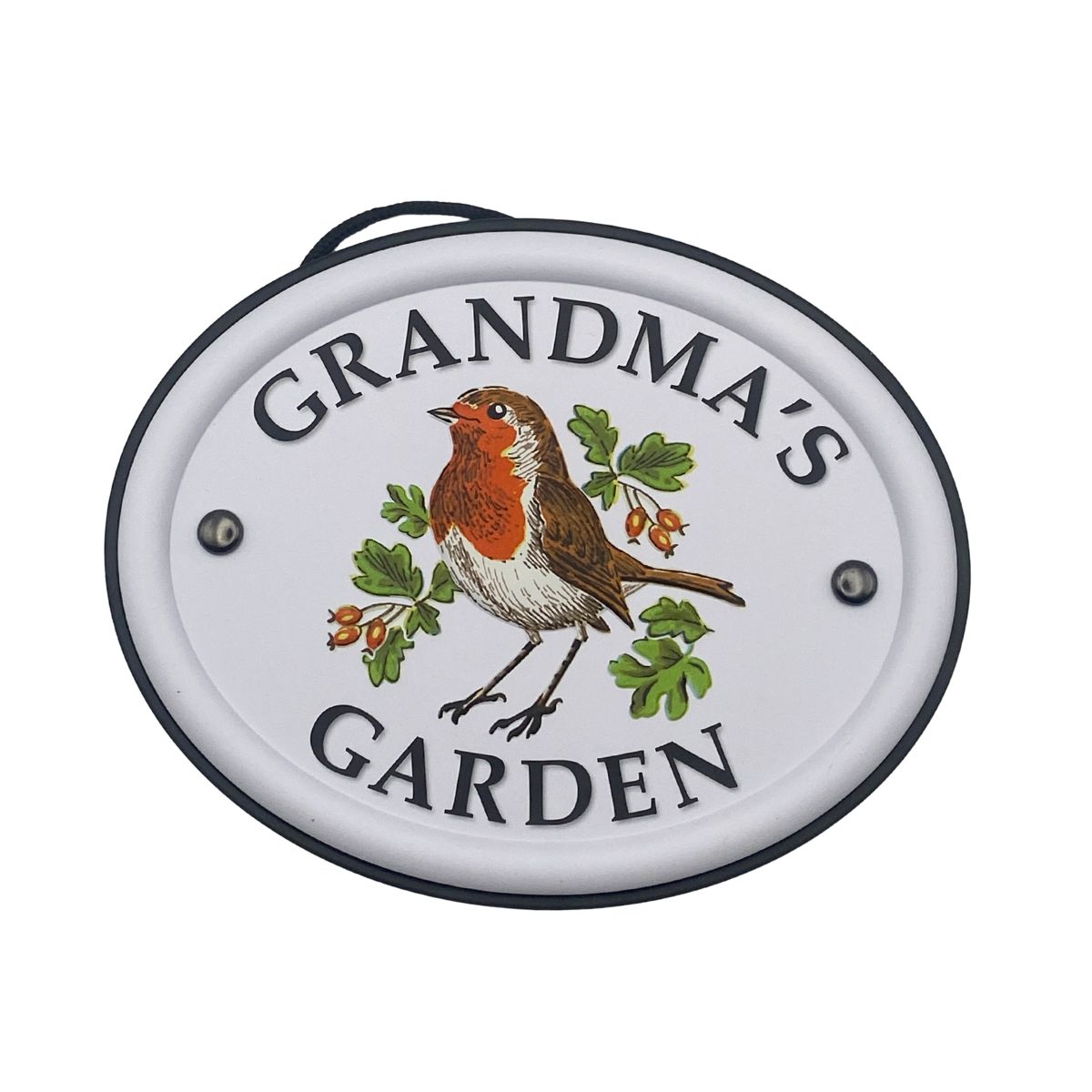 British Birds Decorative Garden Sign - Grandma