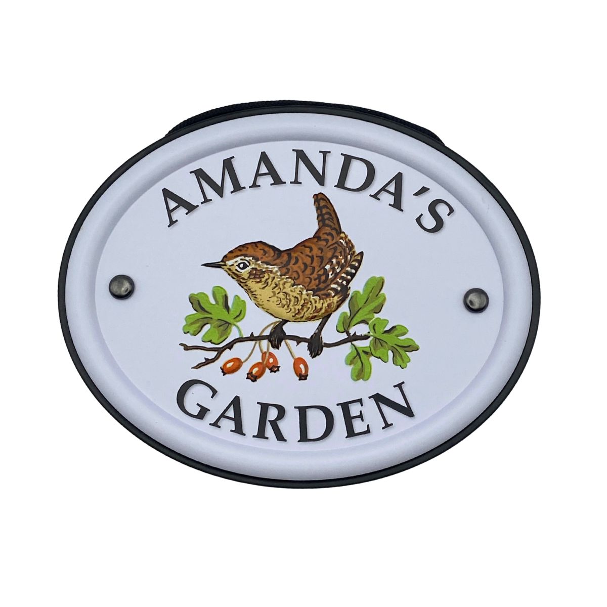 British Birds Decorative Garden Sign - Amanda