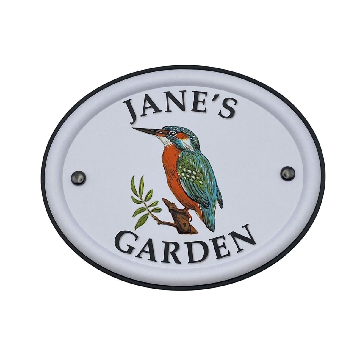 British Birds Decorative Garden Sign - Jane