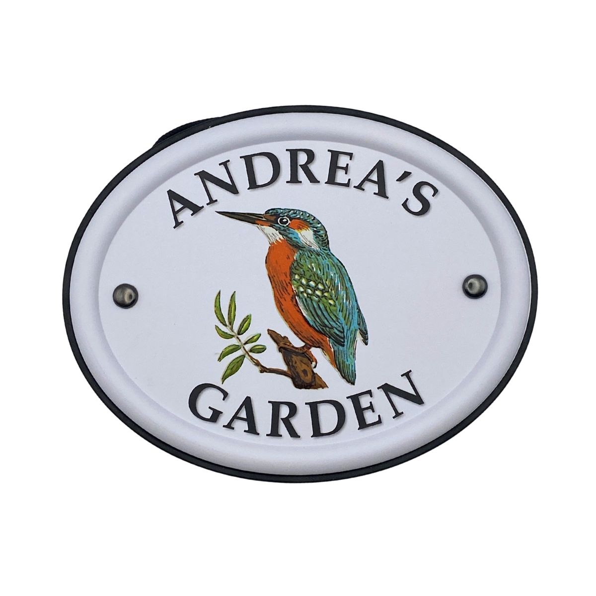 British Birds Decorative Garden Sign - Andrea