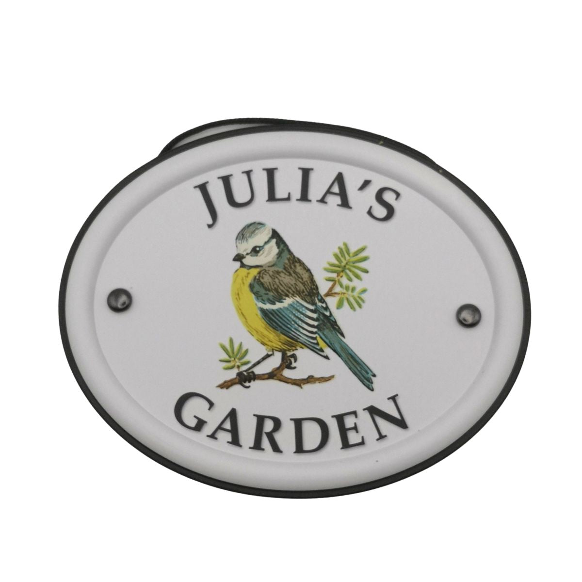 British Birds Decorative Garden Sign - Julia