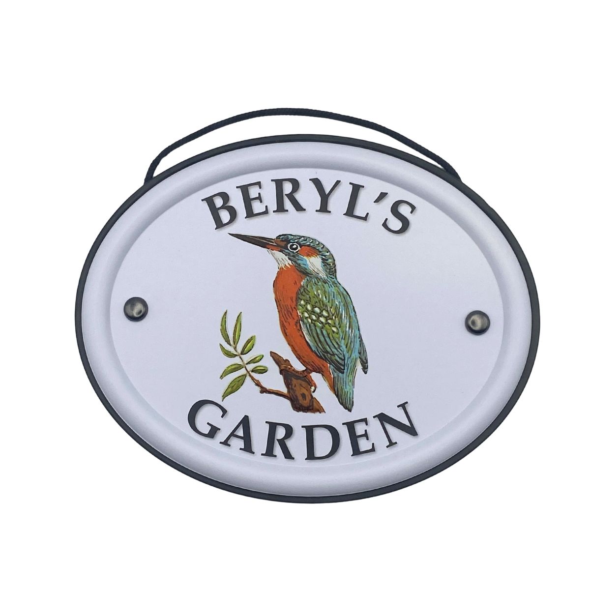 British Birds Decorative Garden Sign - Beryl