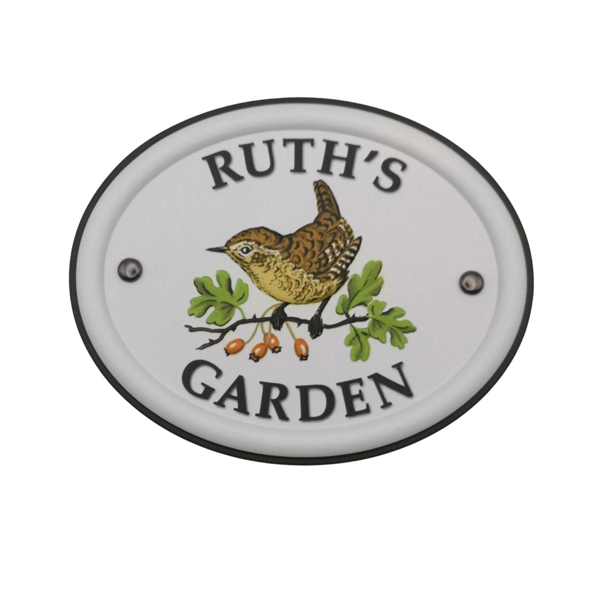British Birds Decorative Garden Sign - Ruth