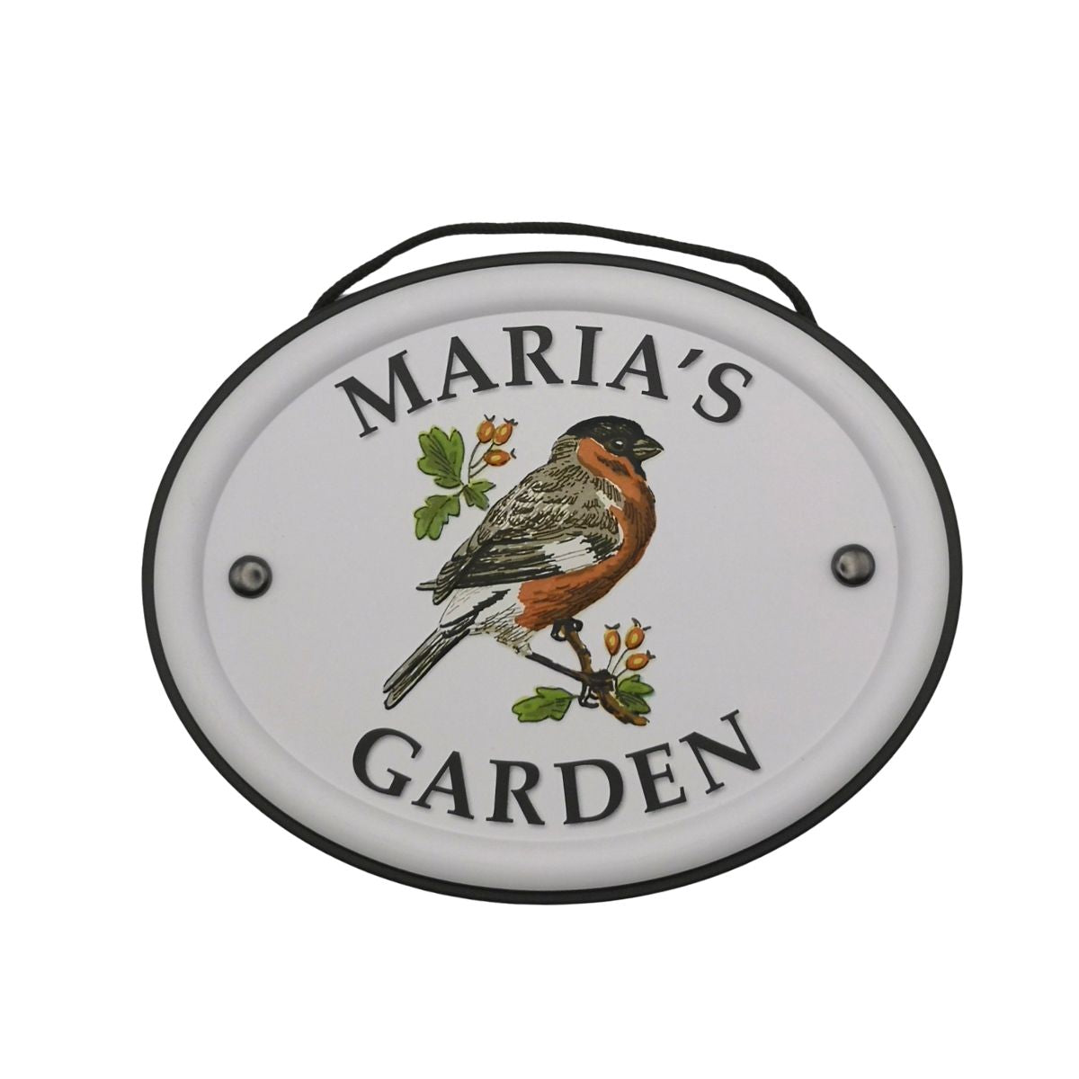 British Birds Decorative Garden Sign - Maria