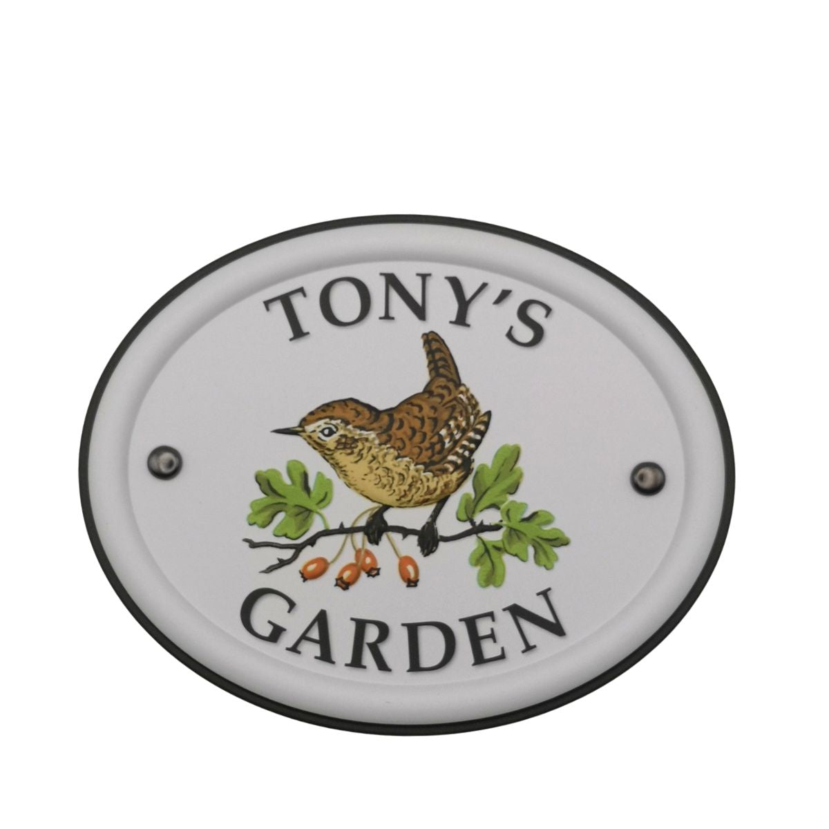 British Birds Decorative Garden Sign - Tony
