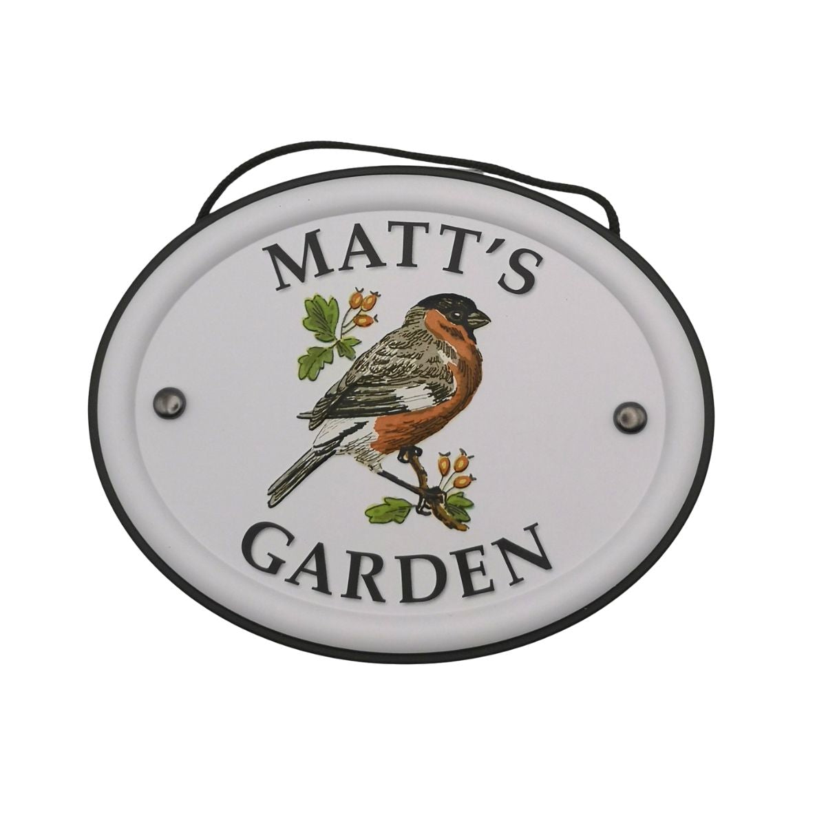British Birds Decorative Garden Sign - Matt