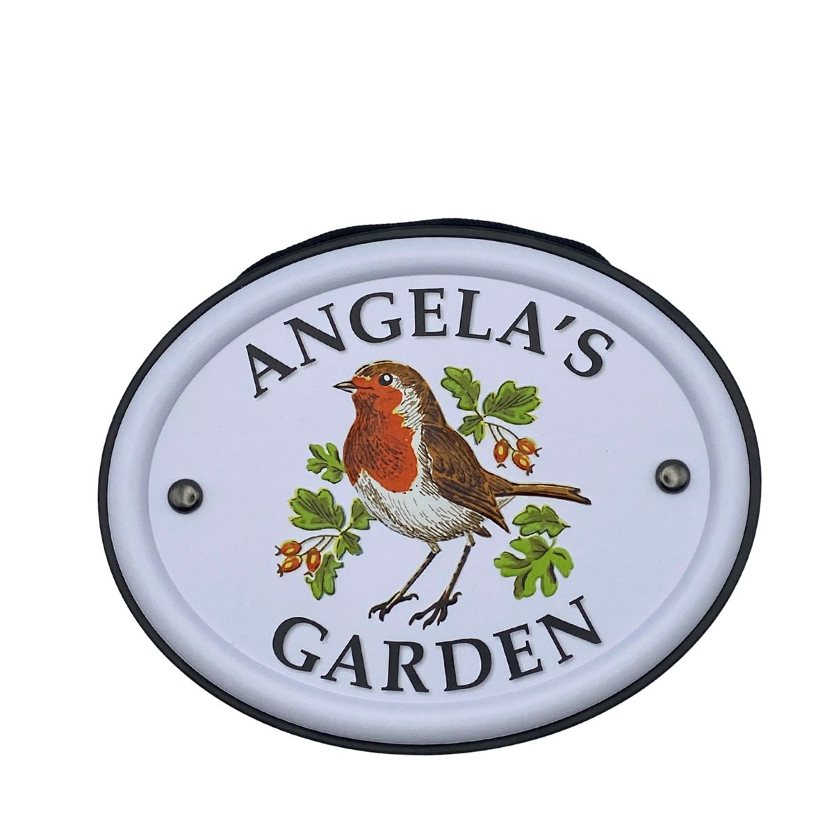 British Birds Decorative Garden Sign - Angela