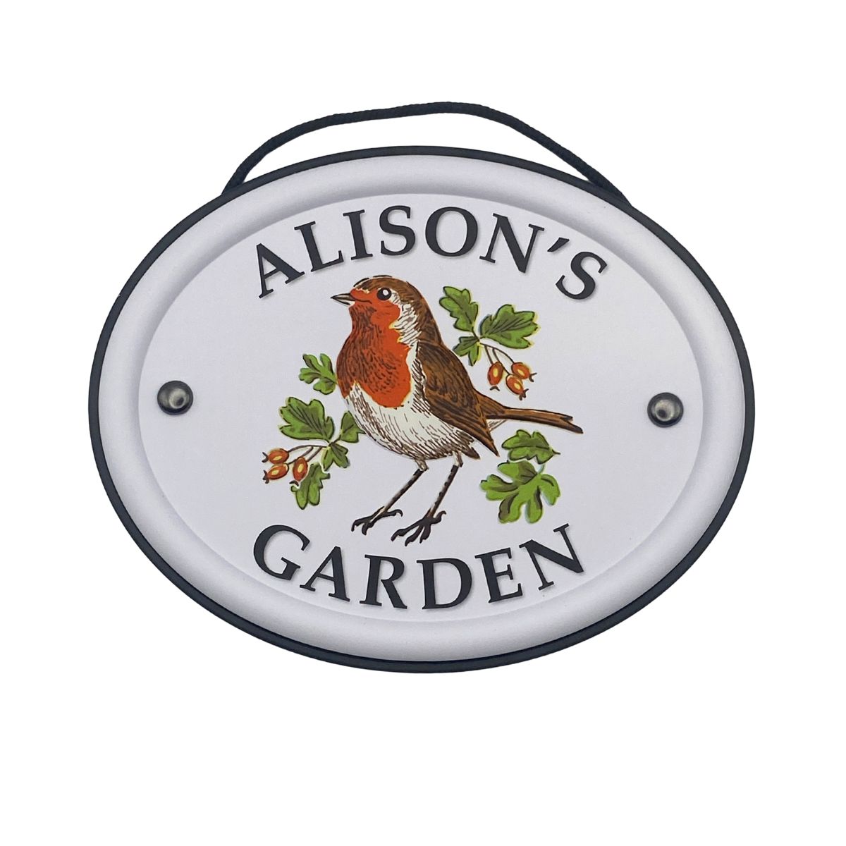 British Birds Decorative Garden Sign - Alison