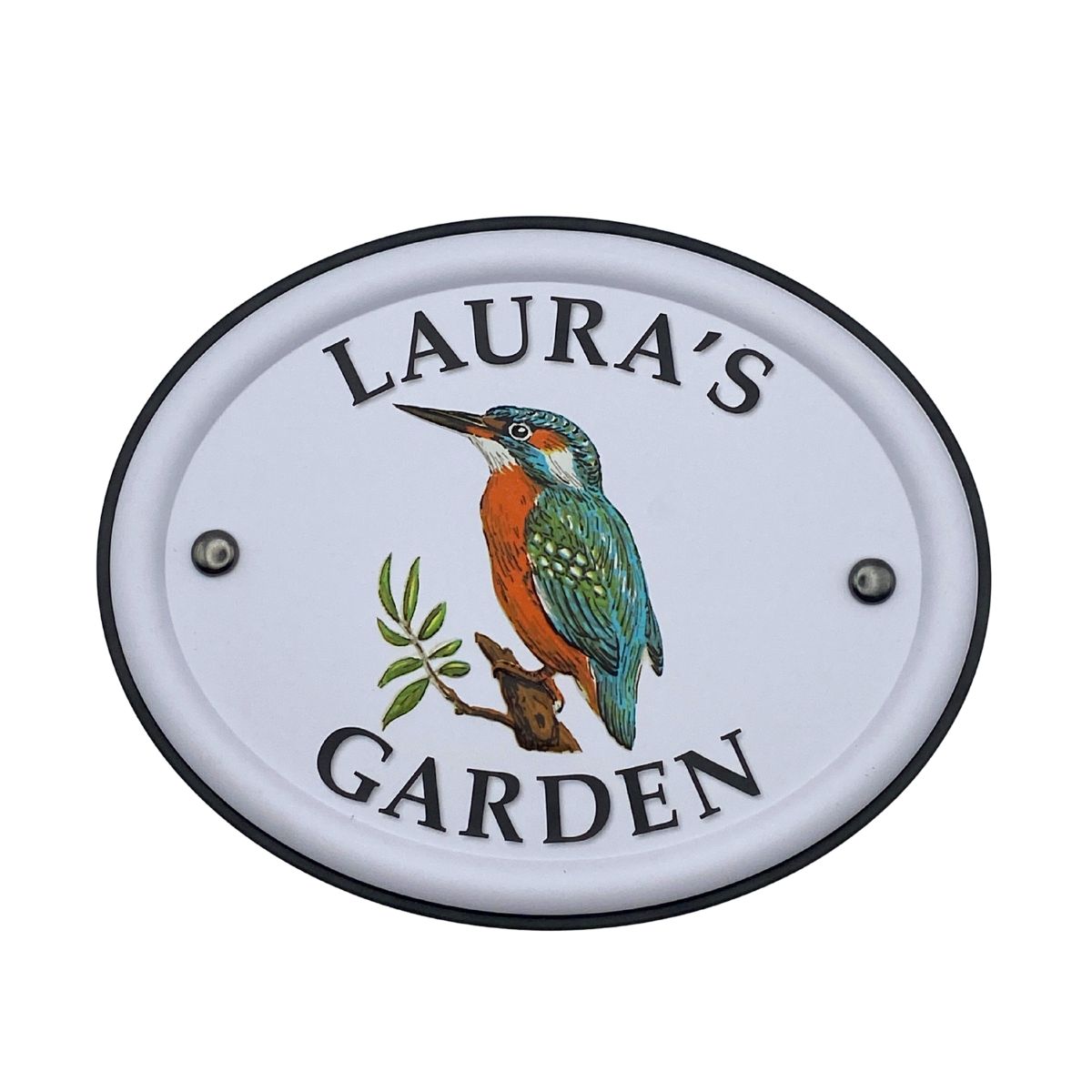 British Birds Decorative Garden Sign - Laura