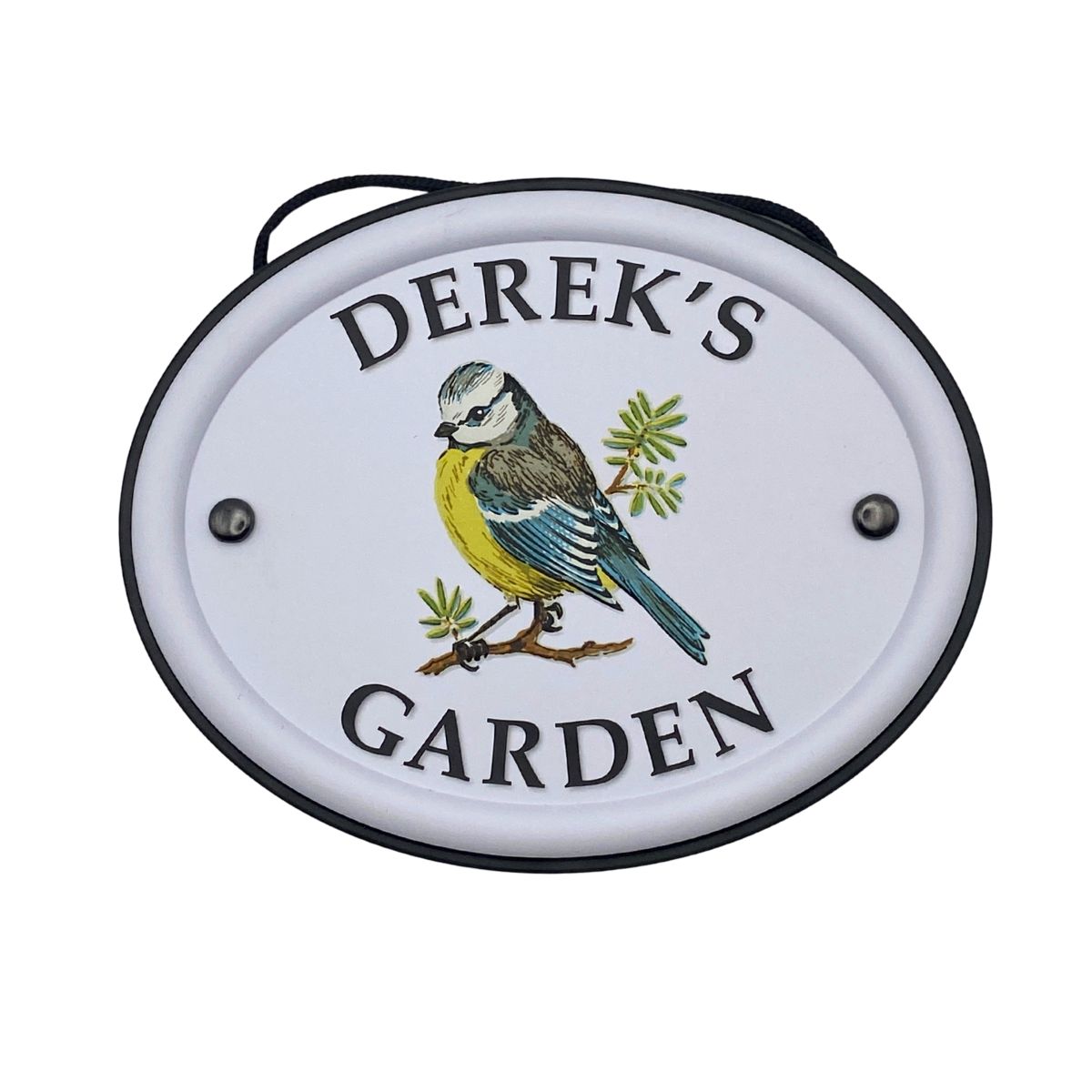 British Birds Decorative Garden Sign - Derek