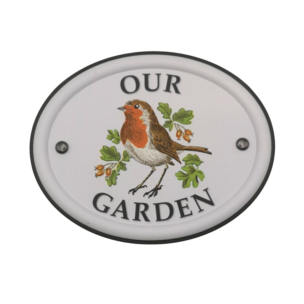 British Birds Decorative Garden Sign - Our Garden