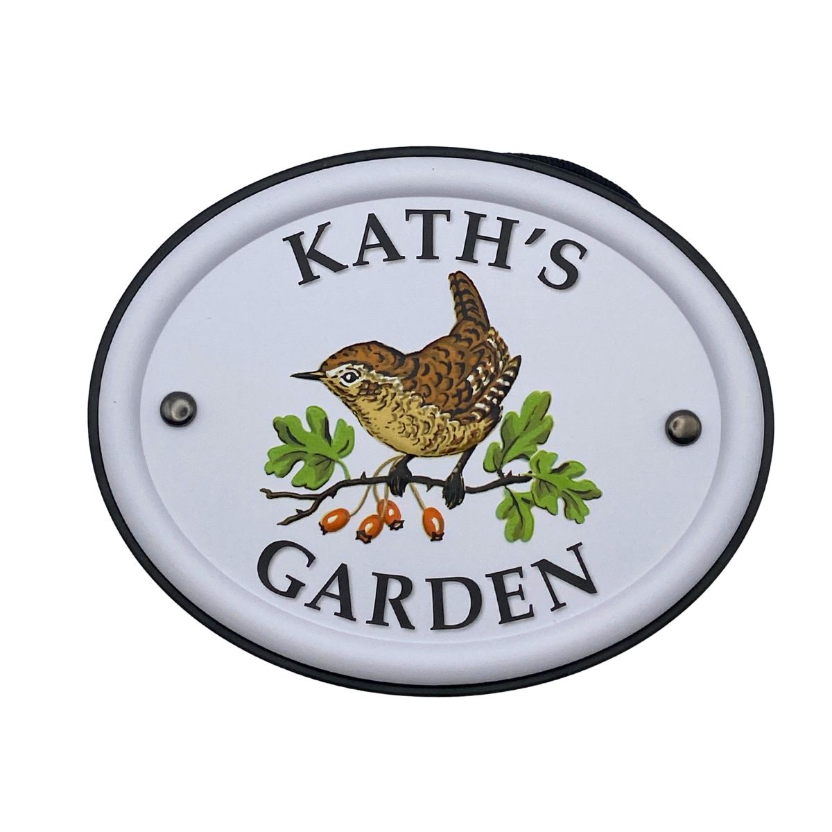 British Birds Decorative Garden Sign - Kath