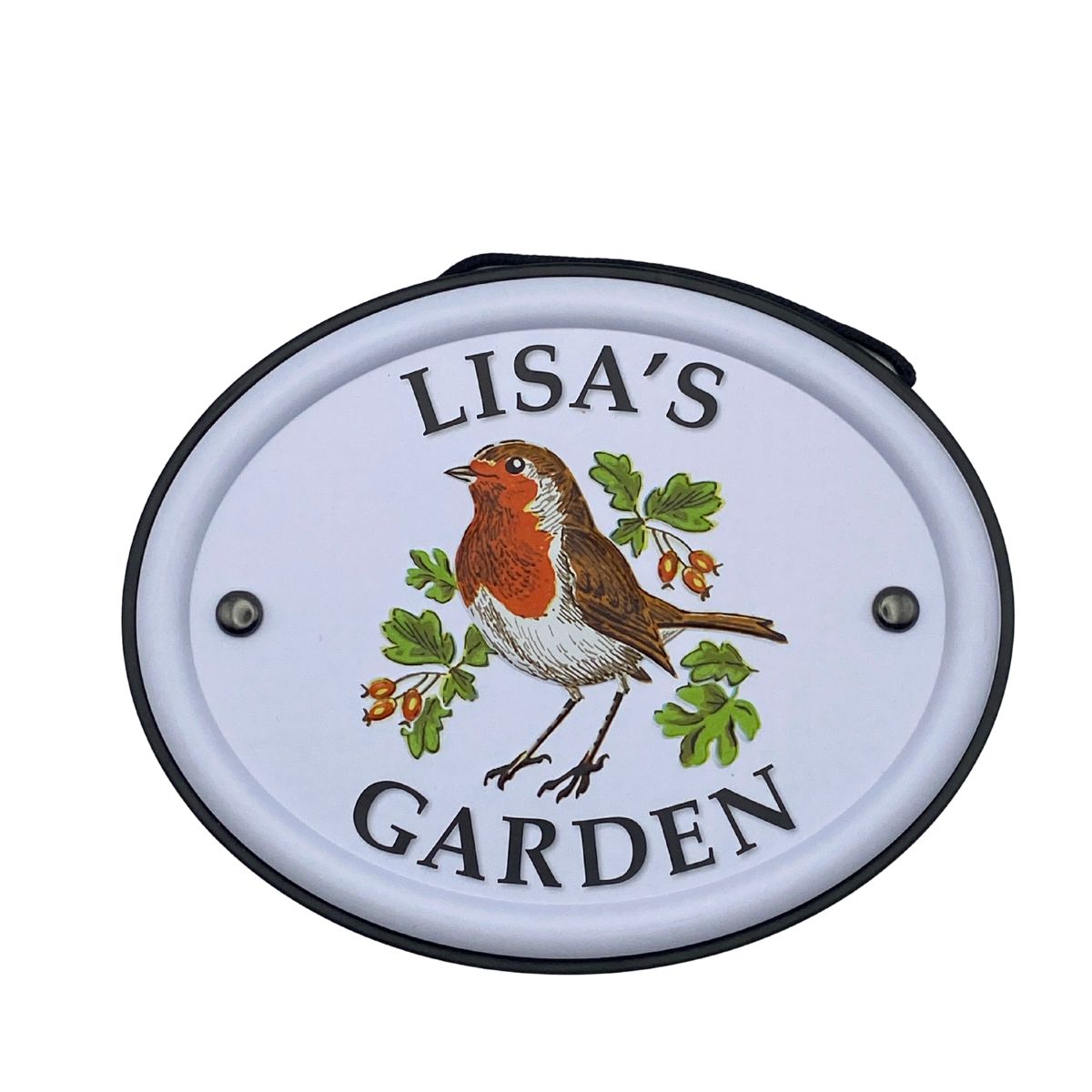 British Birds Decorative Garden Sign - Lisa