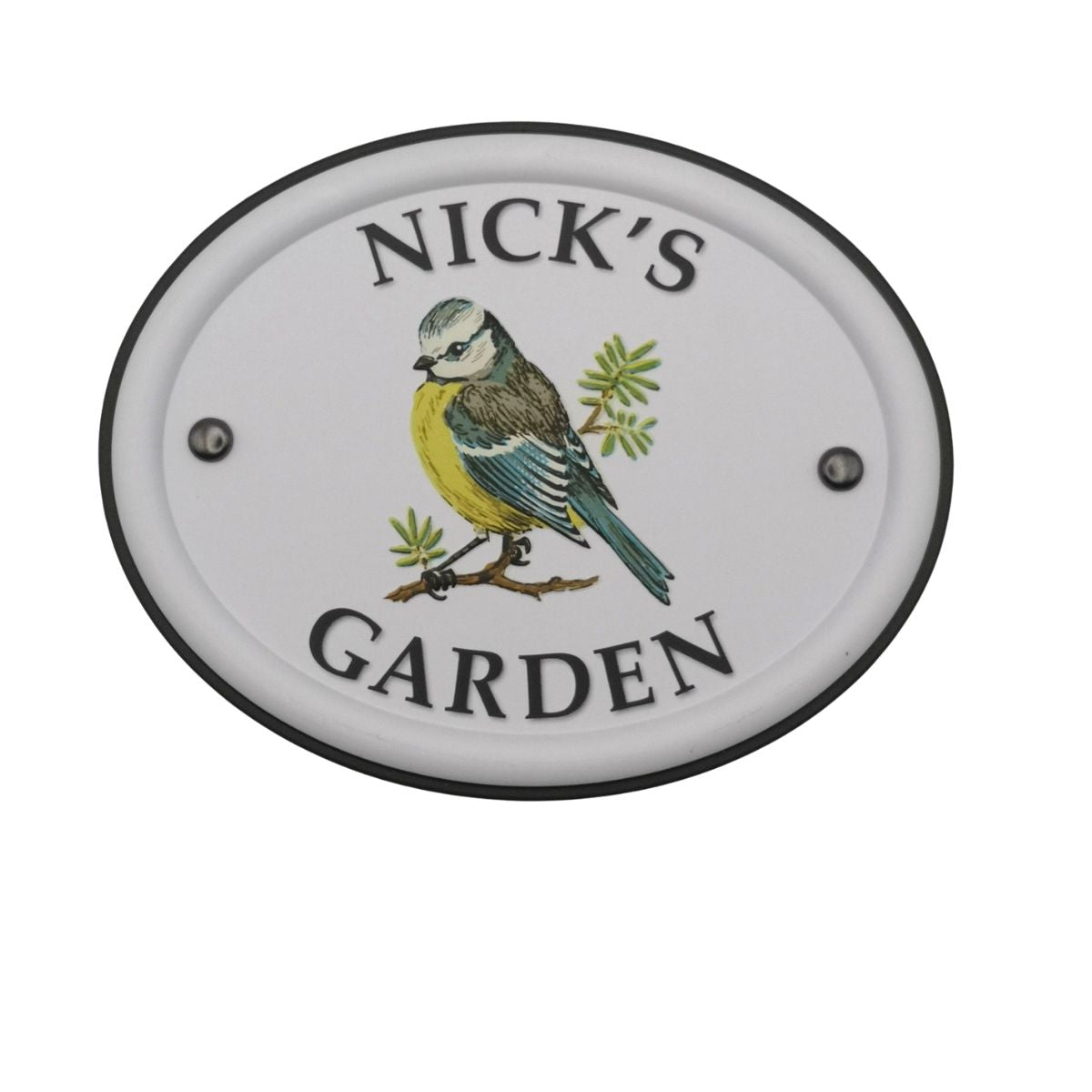 British Birds Decorative Garden Sign - Nick