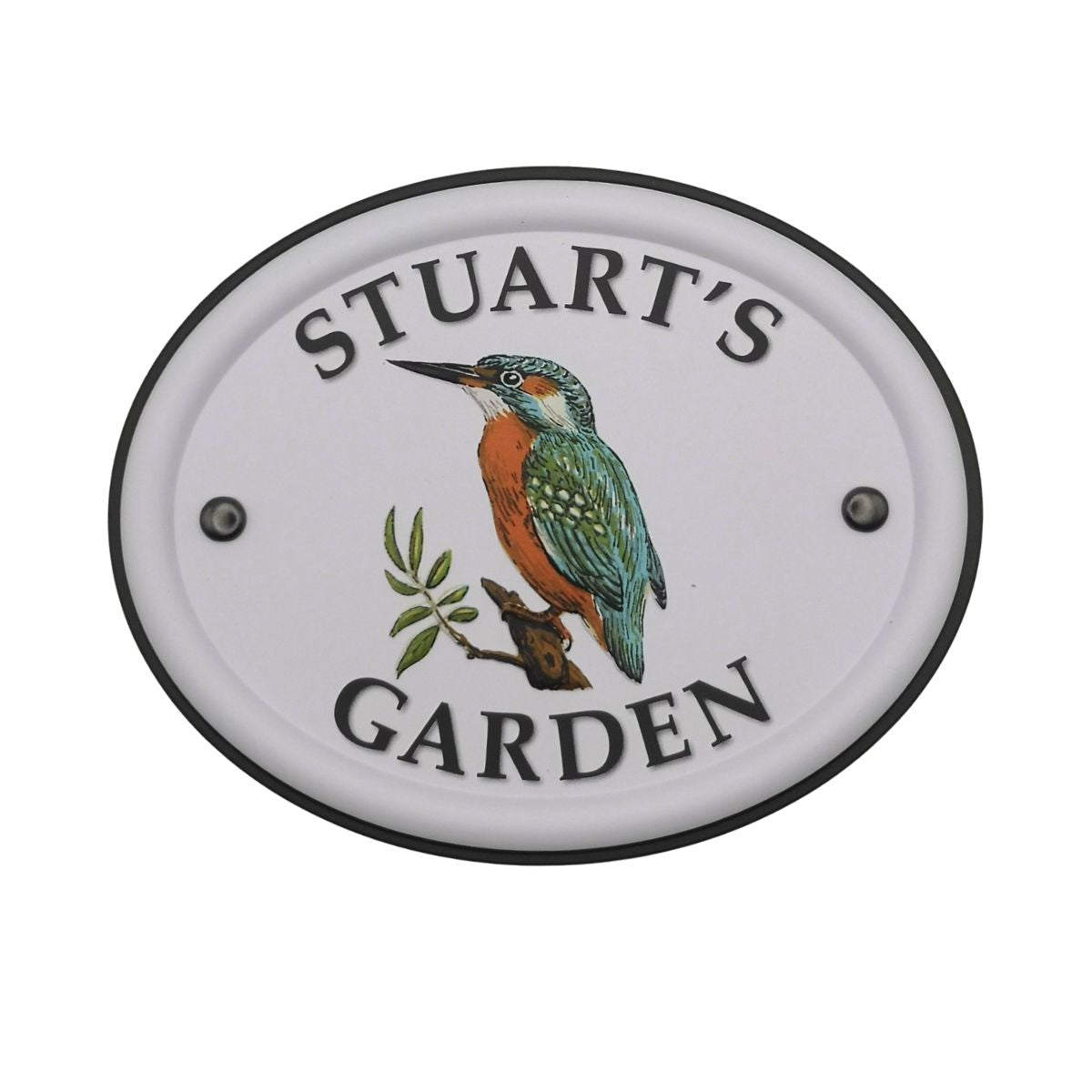 British Birds Decorative Garden Sign - Stuart