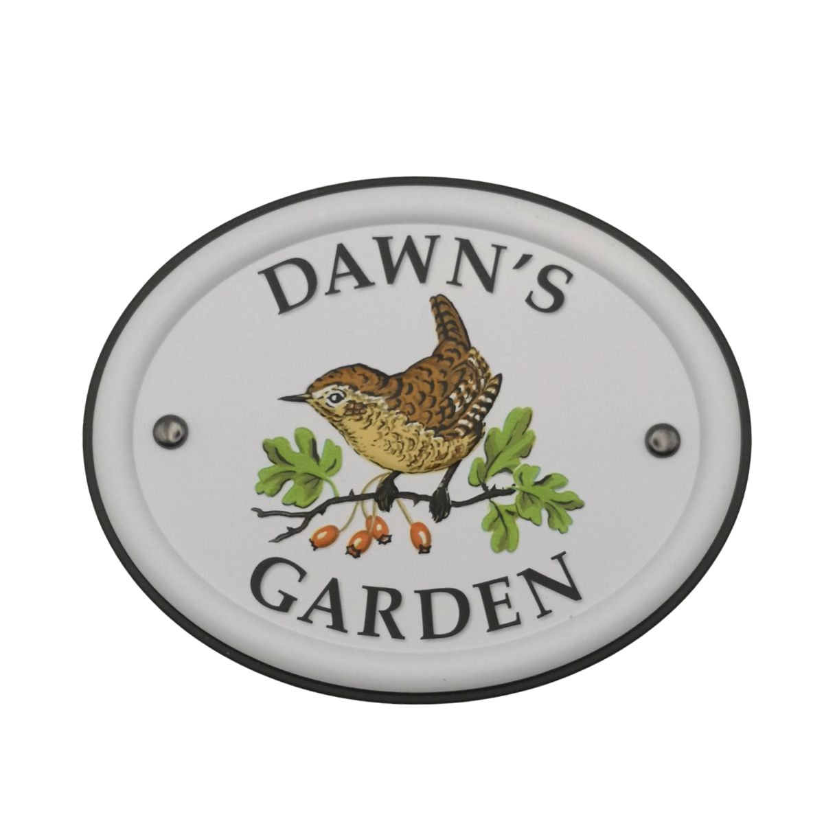 British Birds Decorative Garden Sign - Dawn