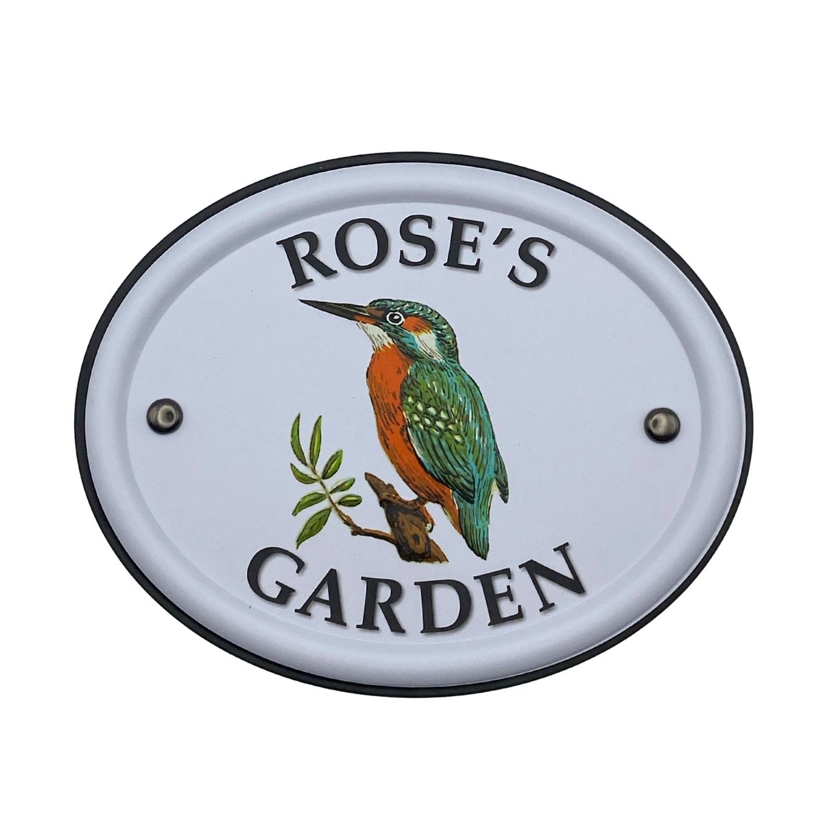 British Birds Decorative Garden Sign - Rose