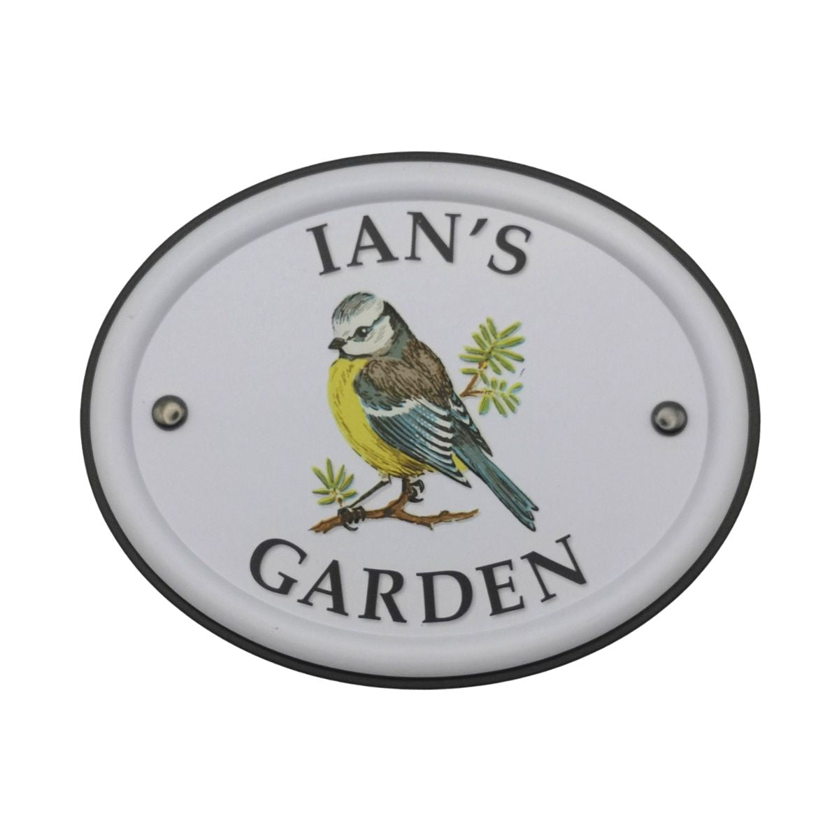 British Birds Decorative Garden Sign - Ian