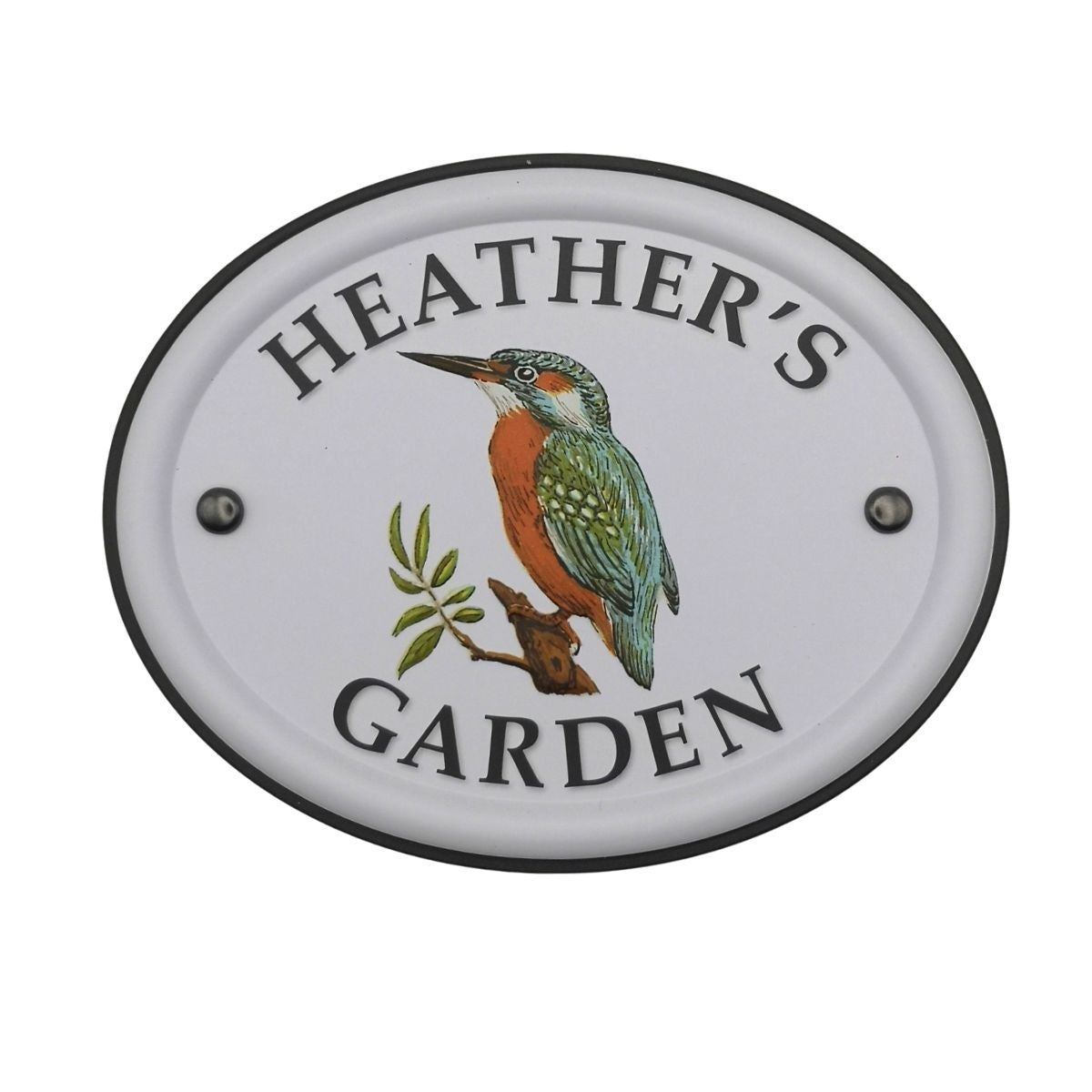 British Birds Decorative Garden Sign - Heather