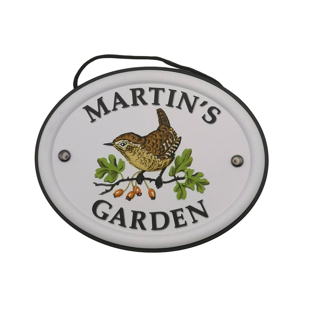 British Birds Decorative Garden Sign - Martin