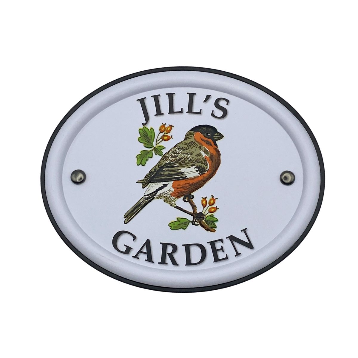 British Birds Decorative Garden Sign - Jill