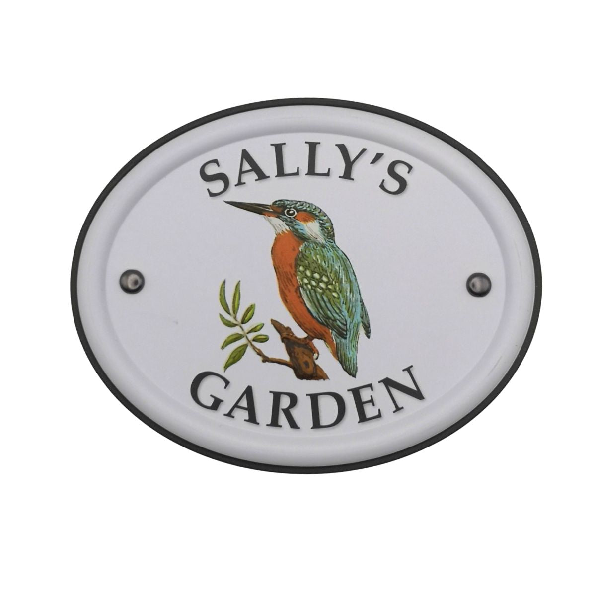 British Birds Decorative Garden Sign - Sally