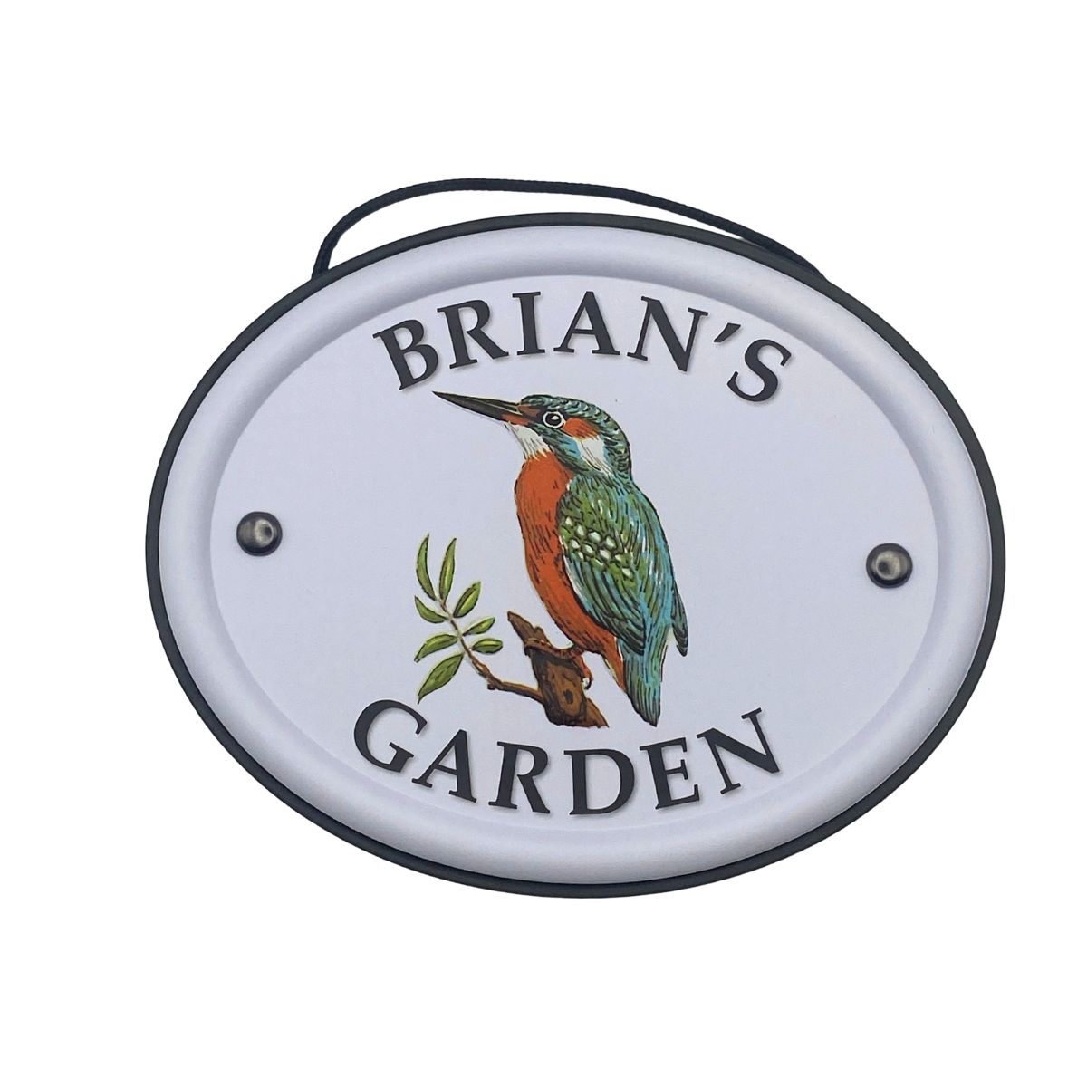 British Birds Decorative Garden Sign - Brian