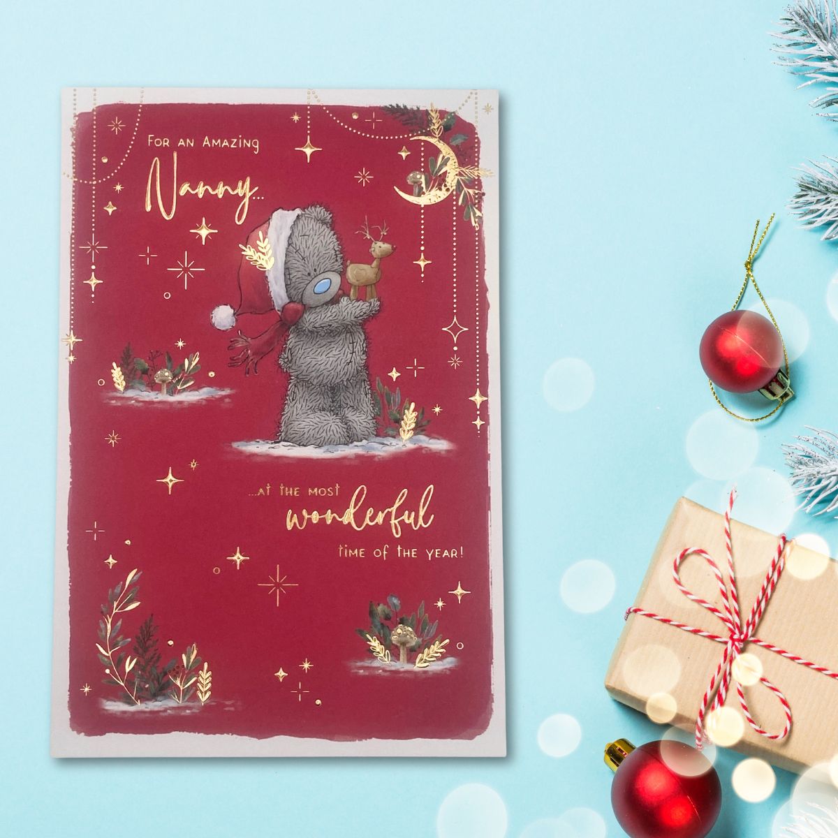 Nanny Christmas Card - Me To You Bear