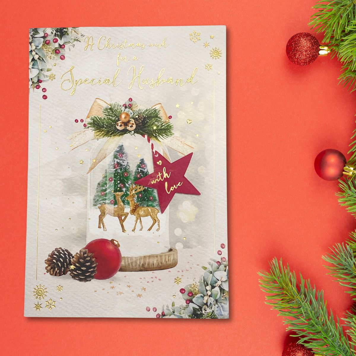 Husband Christmas Card - Brighstone