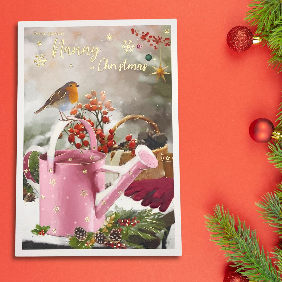 Nanny Christmas Card - Essence