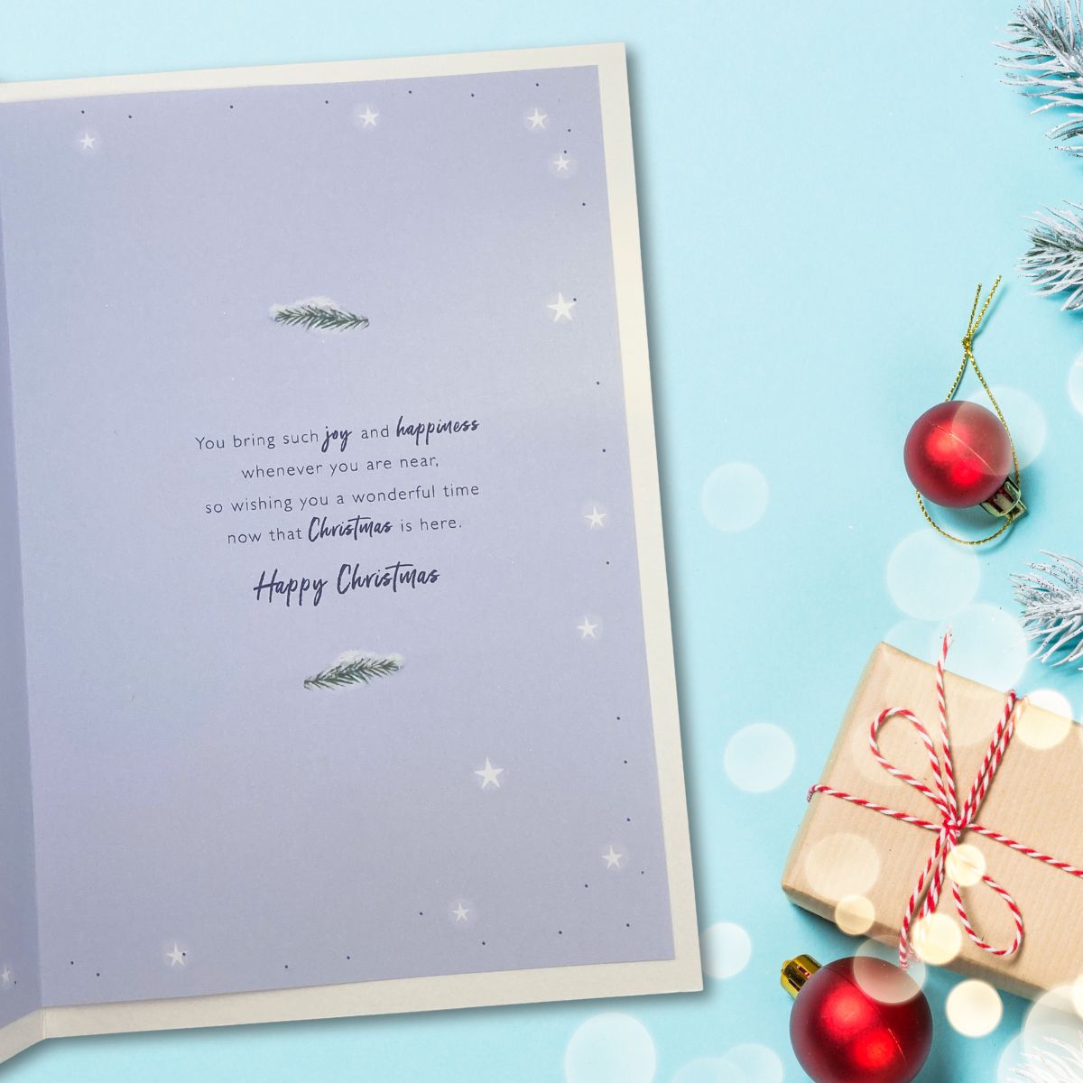 Great Grandchildren Christmas Card - Just For You