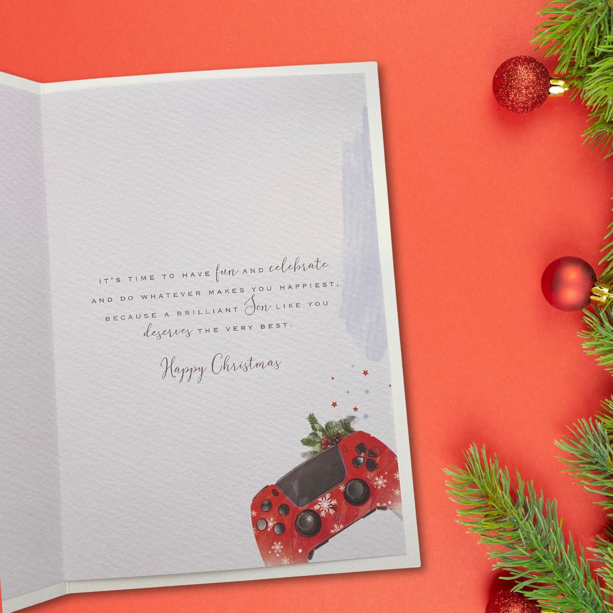 Son Christmas Card - Brighstone