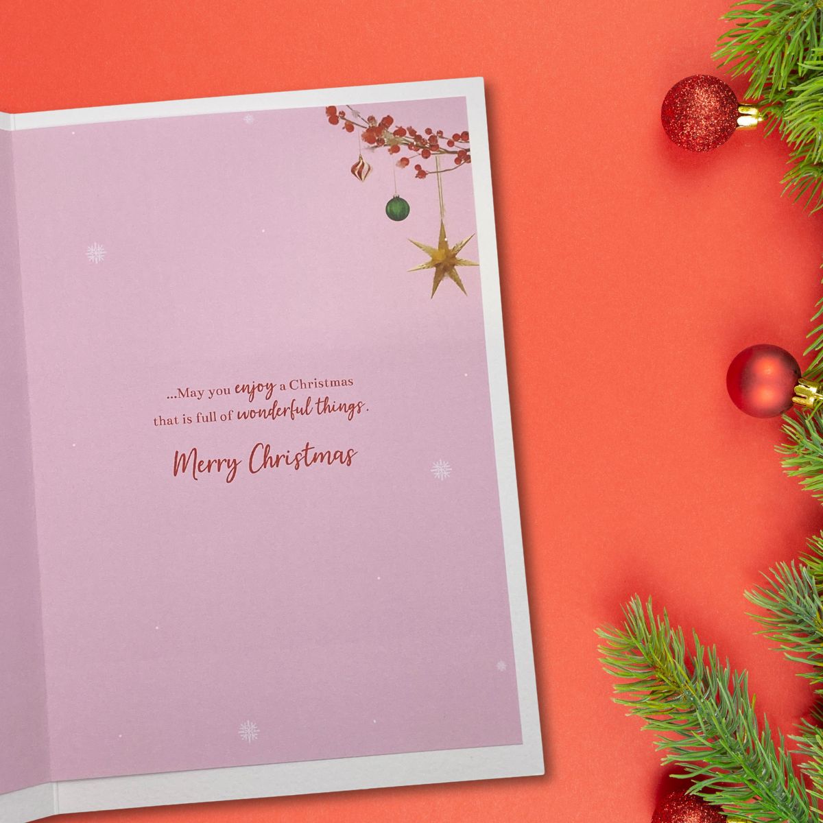 Nanny Christmas Card - Essence