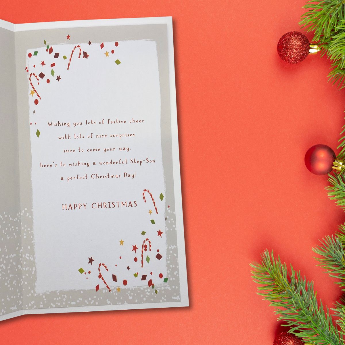 Step Son Christmas Card - Skylight