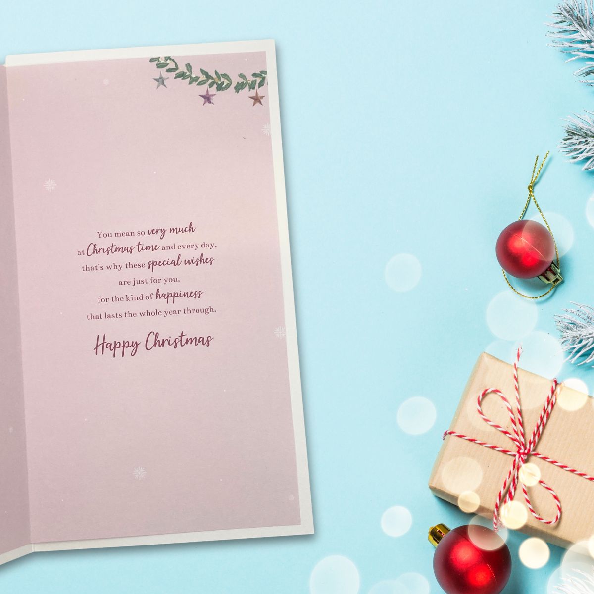 Friend Christmas Card - Essence Tree