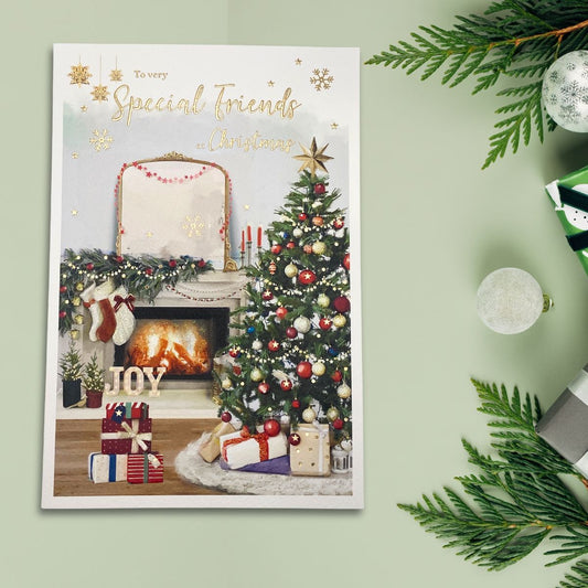 Friends Christmas Card - Essence Tree