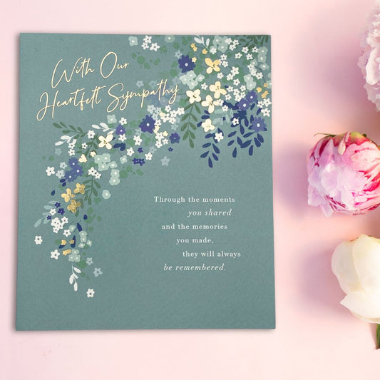 Sympathy Card - Heartfelt Sympathy