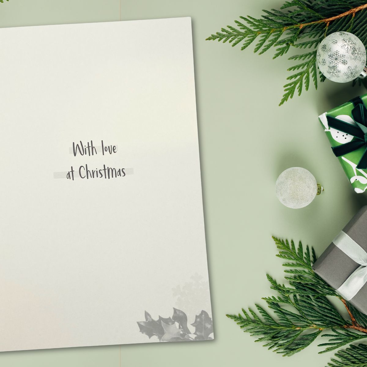 Wife Christmas Card - Quitting Hollywood Humour