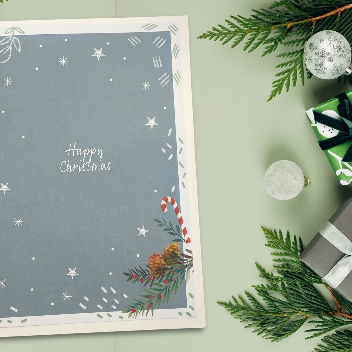 Grandson Christmas Card - Most Especially For You