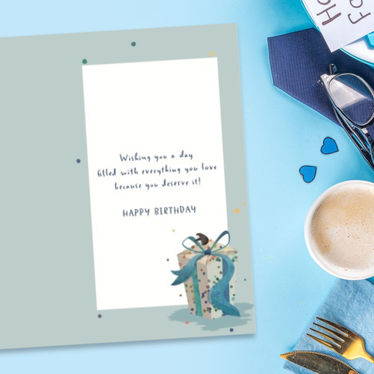 Son Birthday Card - Big World Little Things Penguin Gift
