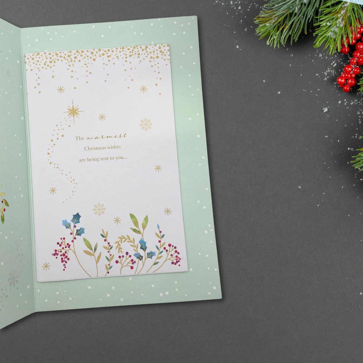 Sister & Brother-In-Law Large Christmas Card - Luxury