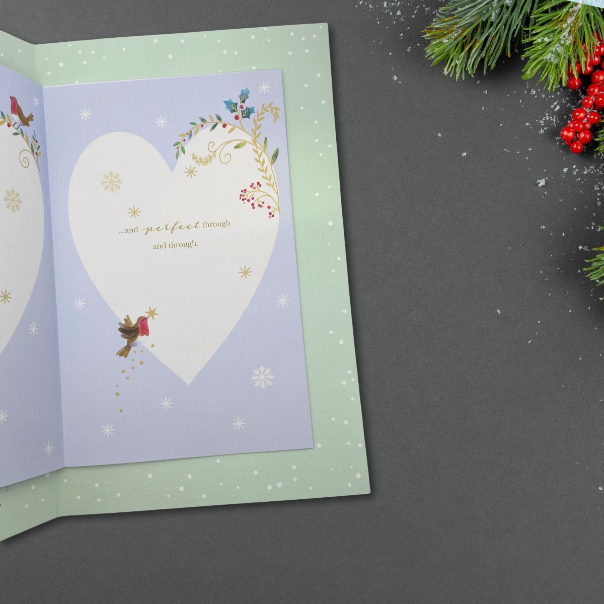 Sister & Brother-In-Law Large Christmas Card - Luxury