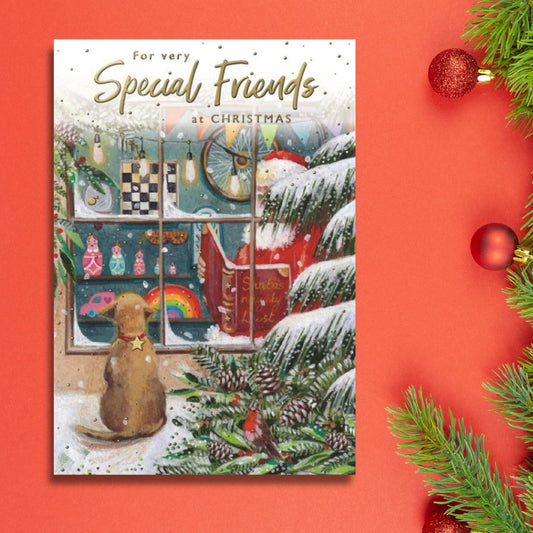Friends Christmas Card - Just For You