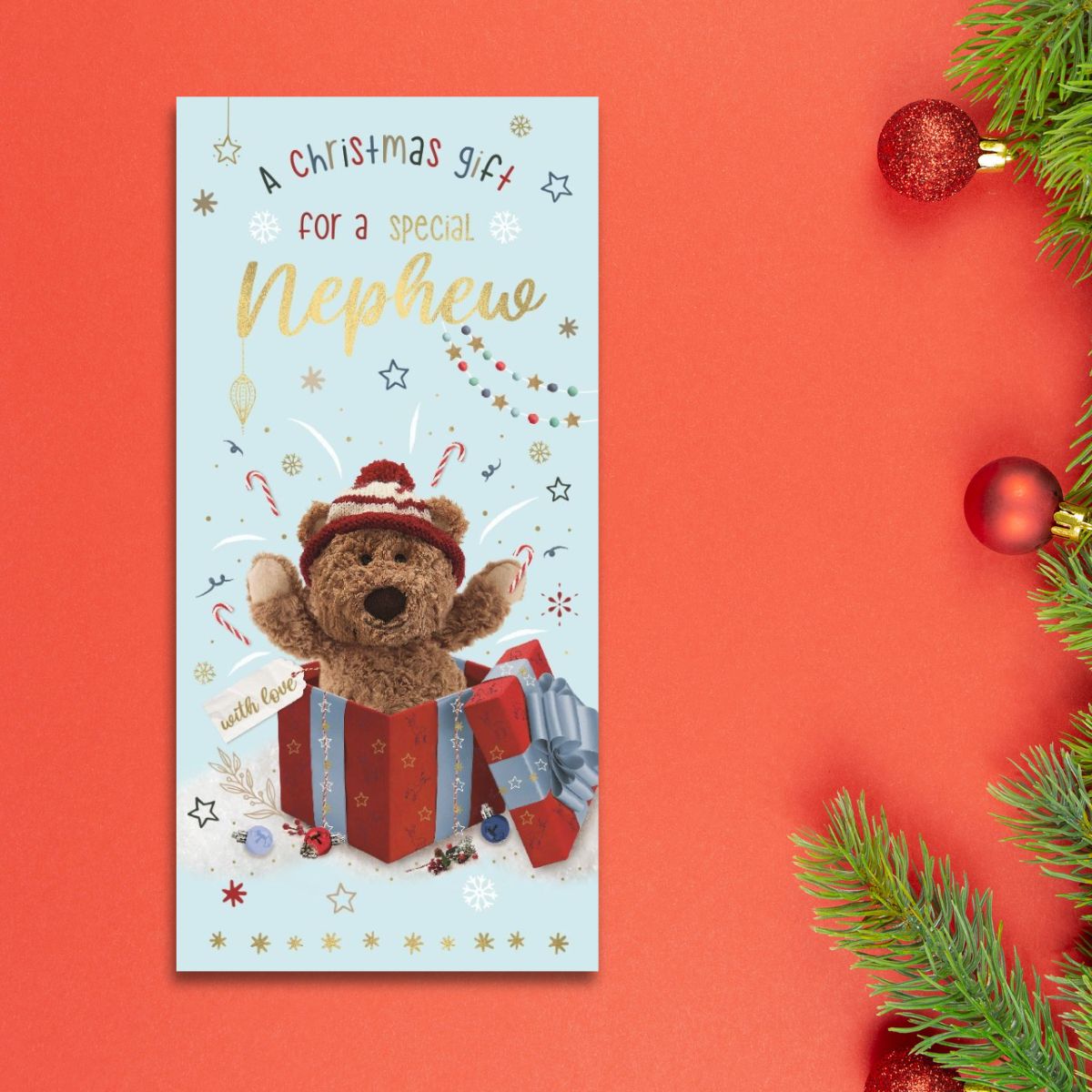 Money Wallet Christmas - Nephew Barley Bear