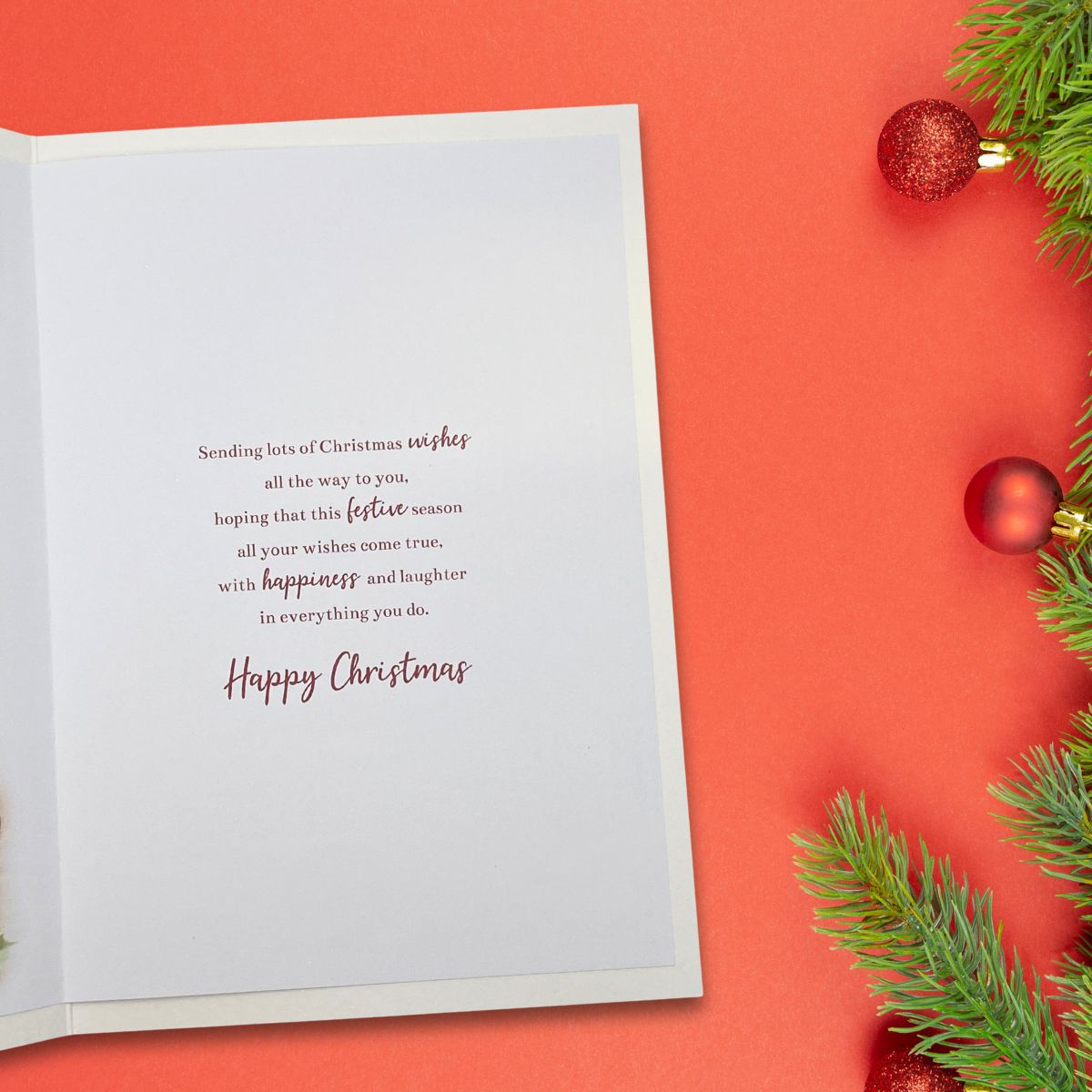 Across The Miles Christmas Card - Essence Snowglobe