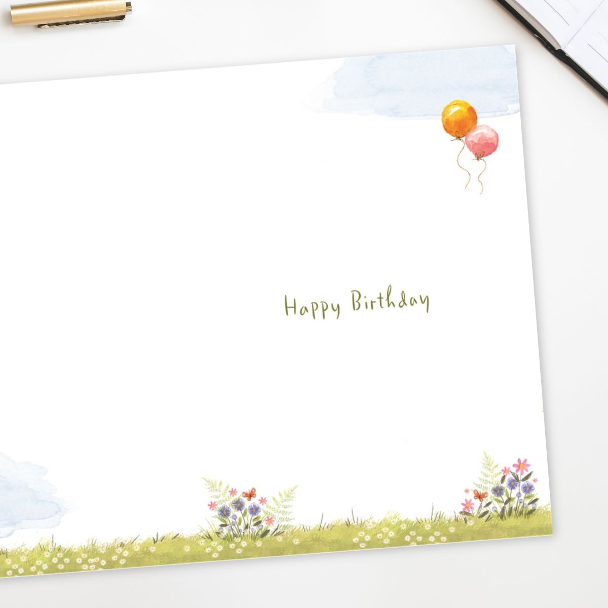 Off Grid Birthday Card - Highland Cows