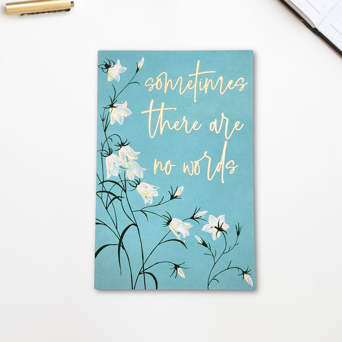 Thinking Of You Card - Sometimes There Are No Words