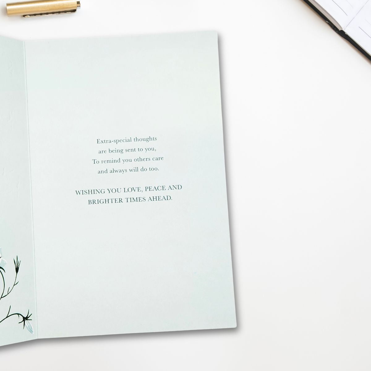 Thinking Of You Card - Sometimes There Are No Words